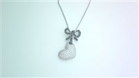 Collana Giorgio Visconti Donna Love in Oro bianco Diamante 0.40 Ct GB35031 - GB35031